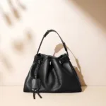 Minimalist Crossbody Purse: Vegan Leather with Adjustable Strap - Image 3