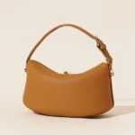 Chic Structured Handbag: Bold Color Block Design for Office Style - Image 4