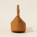 Chic Structured Handbag: Bold Color Block Design for Office Style - Image 3