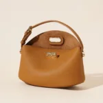 Chic Structured Handbag: Bold Color Block Design for Office Style - Image 2